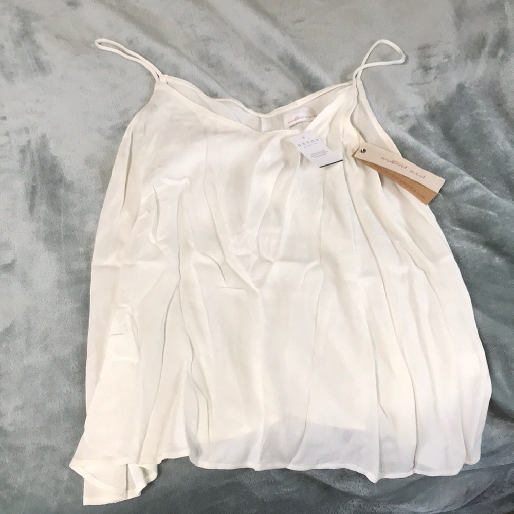 Bohme top: the "draped romantic tank" by mustard seed.